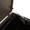 vidaXL barna polyrattan kerti tárolóláda 110x50x58 cm