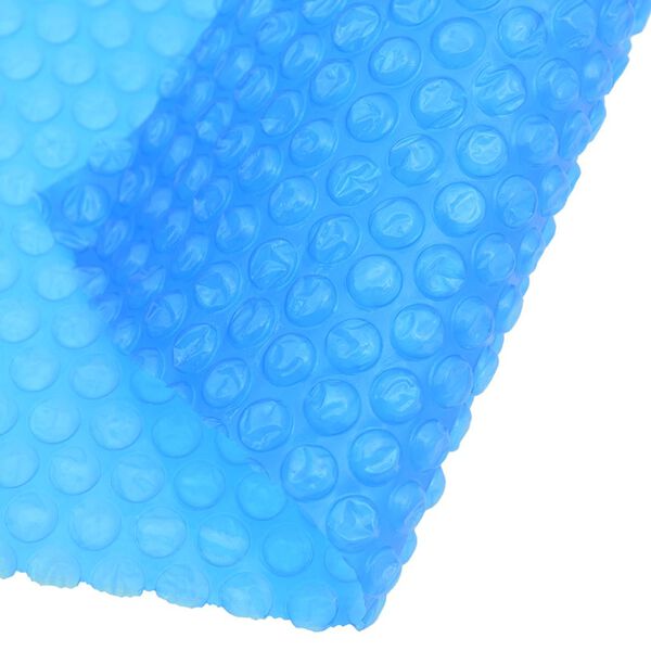 vidaXL k&eacute;k napelemes kerek lebegő PE medencef&oacute;lia 300 cm