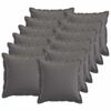 vidaXL P&aacute;rna huzat 12 db HOUTEN Vil&aacute;gossz&uuml;rke 40 x 40 cm Műlensz&ouml;vet