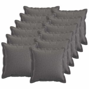 vidaXL P&aacute;rna huzat 12 db HOUTEN Vil&aacute;gossz&uuml;rke 40 x 40 cm Műlensz&ouml;vet