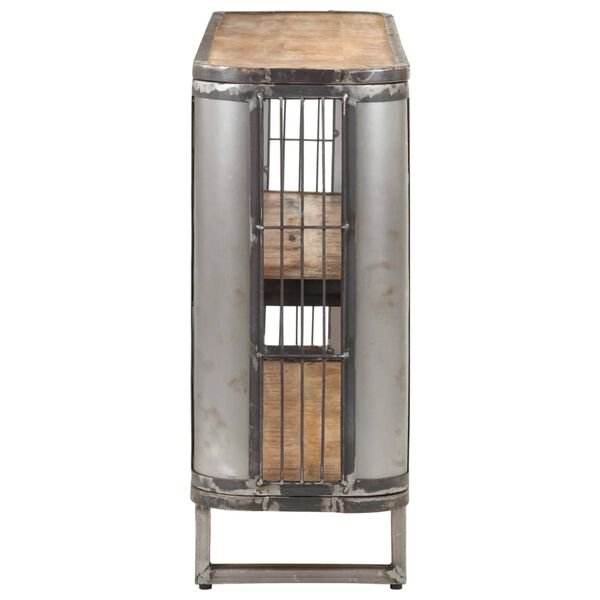 vidaXL t&ouml;m&ouml;r mang&oacute;fa t&aacute;lal&oacute;szekr&eacute;ny 120 x 30 x 73 cm