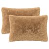 vidaXL P&aacute;rna p&aacute;rn&aacute;val HEERLEN 2 db T&oacute;psz&iacute;nű PV Mikropl&uuml;ss