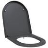 vidaXL WC &uuml;lőke Antracit 49 x 36 x 4 cm Duroplast