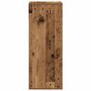 vidaXL k&ouml;nyvszekr&eacute;ny antik fa 34x31x80 cm szerelt fa