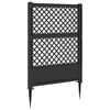 vidaXL Trellis t&uuml;sk&eacute;vel Antracitsz&uuml;rke 99 x 6 x 165 cm PP