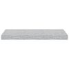 vidaXL 4 db betonsz&uuml;rke MDF lebegő fali polc 60 x 23,5 x 3,8 cm