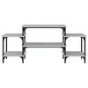 vidaXL szürke sonoma színű szerelt fa TV-szekrény 117x35x52 cm