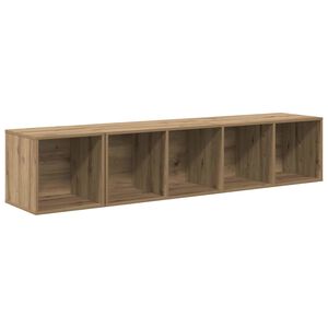 vidaXL TV Szekr&eacute;ny Szett 2 db Artisan t&ouml;lgy Szerelt Fa