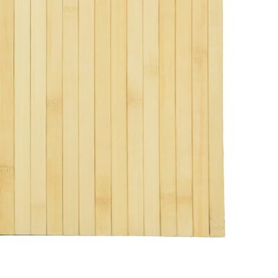 vidaXL világos természetes bambusz térelválasztó 165 x 400 cm