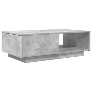 vidaXL Doh&aacute;nyz&oacute;asztal fi&oacute;kkal Beton Sz&uuml;rke 95 x 55 x 31 cm Faanyag