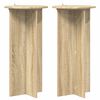 vidaXL N&ouml;v&eacute;ny&aacute;llv&aacute;ny 2 pcs Sonoma T&ouml;lgy 40 x 40 x 80 cm Szerelt Fa
