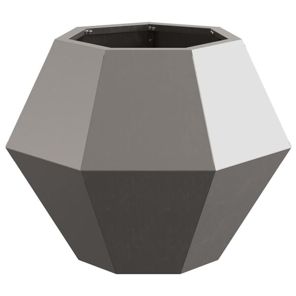 vidaXL N&ouml;v&eacute;nytart&oacute; Rozsd&aacute;s 50 x 50 x 40 cm Időj&aacute;r&aacute;s&aacute;ll&oacute; ac&eacute;l