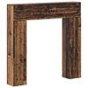 vidaXL Kandall&oacute;keret Antik Fa 102 x 18 x 100,5 cm Szerelt Fa