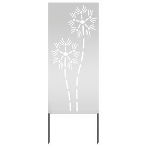 vidaXL Kertv&eacute;dő v&aacute;szon Ez&uuml;st 50 x 140 cm Horganyzott ac&eacute;l