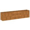 vidaXL Corten ac&eacute;l kerti magas&aacute;gy&aacute;s 291 x 50 x 69 cm