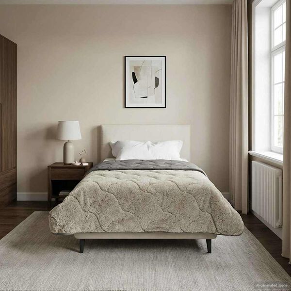 vidaXL Teljes &eacute;ves takar&oacute; S&ouml;v&eacute;nyes Vil&aacute;gossz&uuml;rke 155 x 200 cm