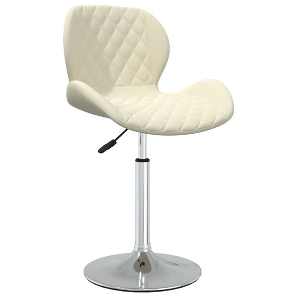 vidaXL kr&eacute;msz&iacute;nű b&aacute;rsony forg&oacute; &eacute;tkezősz&eacute;k