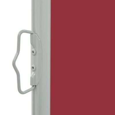 vidaXL piros behúzható oldalsó terasz napellenző 160 x 300 cm