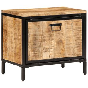 vidaXL t&ouml;m&ouml;r mang&oacute;fa cipőszekr&eacute;ny 60 x 35 x 53 cm