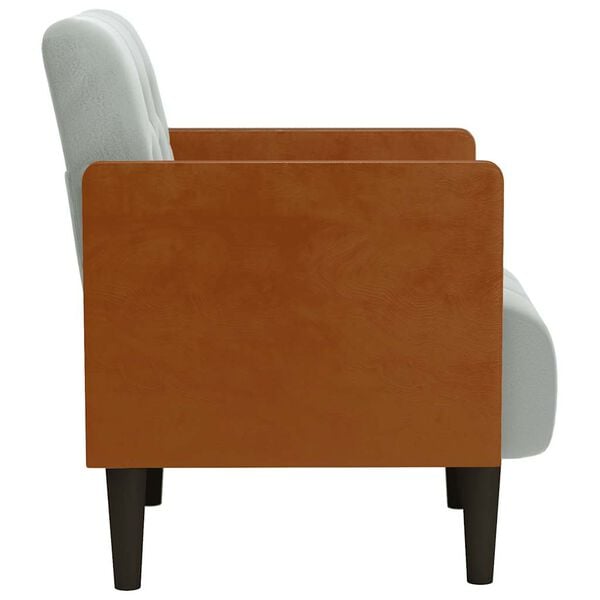 vidaXL vil&aacute;gossz&uuml;rke b&aacute;rsony kanap&eacute;sz&eacute;k karf&aacute;s sz&eacute;k 55 cm