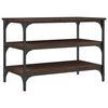vidaXL barna t&ouml;lgy sz&iacute;nű szerelt fa cipőt&aacute;rol&oacute; pad 70 x 38,5 x 49 cm