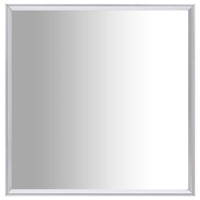 vidaXL ezüstszínű tükör 40 x 40 cm