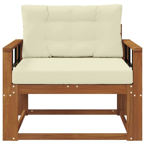 vidaXL K&uuml;lt&eacute;ri k&ouml;z&eacute;pső kanap&eacute; T&ouml;m&ouml;r Ak&aacute;cfa Term&eacute;szetes