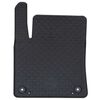 vidaXL Aut&oacute;szőnyeg 4 pcs Fekete alkalmas CITROEN C3 AIRCROSS 2017-től