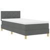 vidaXL LED Box Spring &Aacute;gy fejt&aacute;ml&aacute;val S&ouml;t&eacute;tsz&uuml;rke 90 x 200 cm sz&ouml;vet