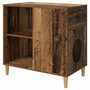 vidaXL Macska H&aacute;z &Ouml;reg fa 72 x 42,5 x 70 cm Faanyag