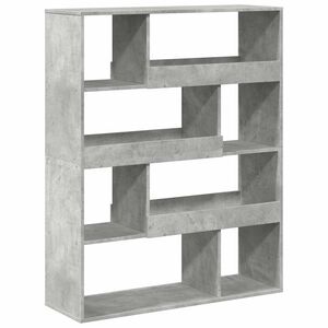 vidaXL betonsz&uuml;rke szerelt fa t&eacute;relv&aacute;laszt&oacute; 100 x 33 x 125,5 cm