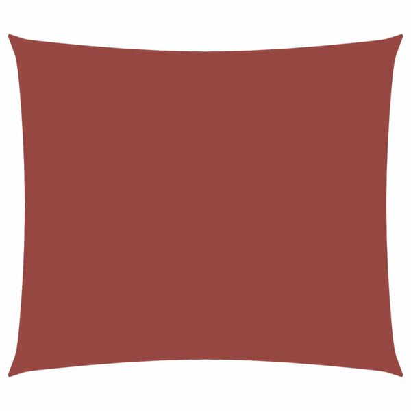 vidaXL terrakotta téglalap alakú oxford-szövet napvitorla 2,5 x 3,5 m