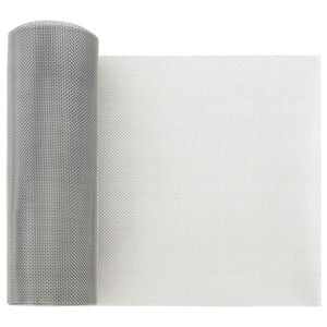 vidaXL H&aacute;l&oacute;s K&eacute;pernyő 20 x 1000 cm 18 mesh Rozsdamentes ac&eacute;l 304 Ez&uuml;st