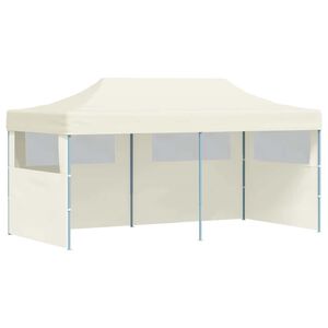 vidaXL kr&eacute;msz&iacute;nű &ouml;sszecsukhat&oacute; pavilon 3 x 6 m