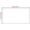 vidaXL t&oacute;psz&iacute;nű HDPE s&aacute;torszőnyeg 400 x 800 cm
