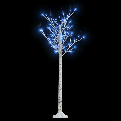 vidaXL 140 LED-es bel-/kültéri kék fűzfa karácsonyfa 1,5 m