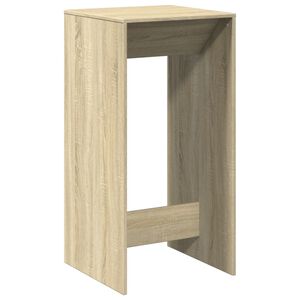 vidaXL sonoma t&ouml;lgy sz&iacute;nű szerelt fa b&aacute;rasztal 51 x 50 x 103,5 cm