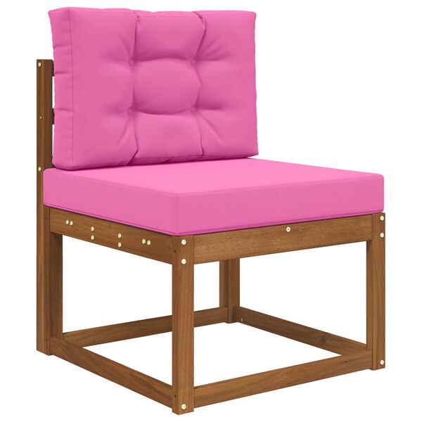 vidaXL K&uuml;lt&eacute;ri kanap&eacute; p&aacute;rna 2 pcs R&oacute;zsasz&iacute;n Poli&eacute;szter