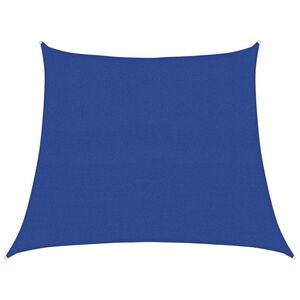 vidaXL k&eacute;k trap&eacute;z alak&uacute; HDPE napvitorla 160 g/m&sup2; 3/4x3 m