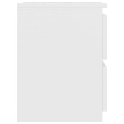 vidaXL fehér forgácslap éjjeliszekrény 30 x 30 x 40 cm
