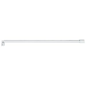 vidaXL Zuhanykabin merev&iacute;tő r&uacute;d 70-120 cm 6/8 mm &uuml;veghez Kr&oacute;msz&iacute;nű