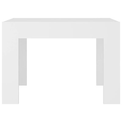 vidaXL fehér forgácslap dohányzóasztal 50 x 50 x 35 cm