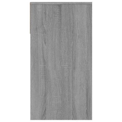 vidaXL szürke sonoma színű szerelt fa tálalóasztal 100 x 39 x 75 cm