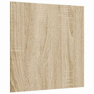 vidaXL Dekor Panelek 12 db Sonoma t&ouml;lgy 30 x 30 x 0.27 cm Szerelt Fa