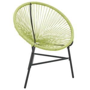 vidaXL z&ouml;ld polyrattan kerti Acapulco sz&eacute;k