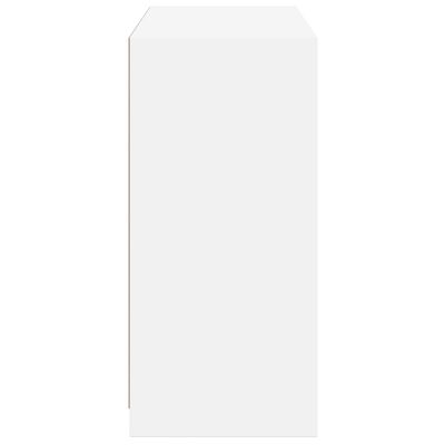vidaXL fehér szerelt fa ruhásszekrény 77 x 48 x 102 cm
