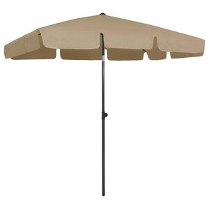 vidaXL t&oacute;psz&iacute;nű strandnapernyő 200 x 125 cm