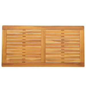 vidaXL Asztallap Olaj Term&eacute;szetes 110 x 55 x 2 cm T&ouml;m&ouml;r Ak&aacute;cfa