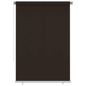 vidaXL barna k&uuml;lt&eacute;ri HDPE rol&oacute; 165(Sz&eacute;)x230(Ma) cm