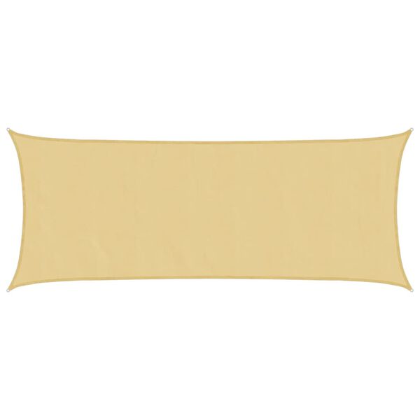 vidaXL homoksz&iacute;nű 100% oxford sz&ouml;vet napvitorla 4,5x2 m